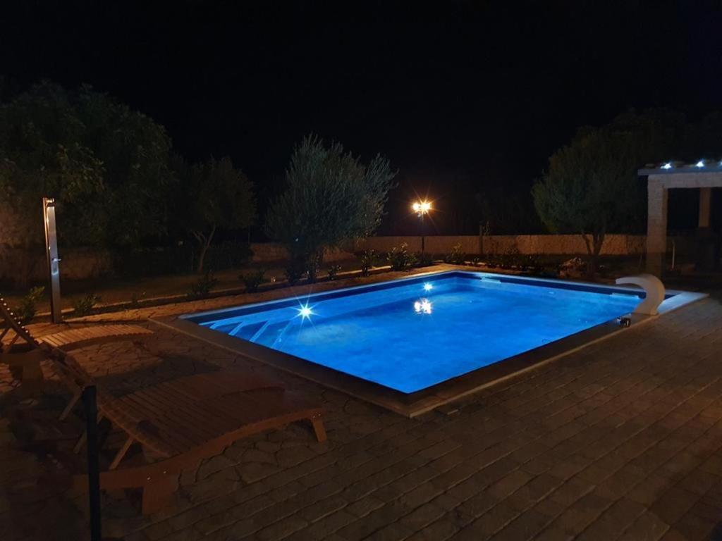 Villa Pag Dubrava Relax With Pool Bosana Exteriér fotografie