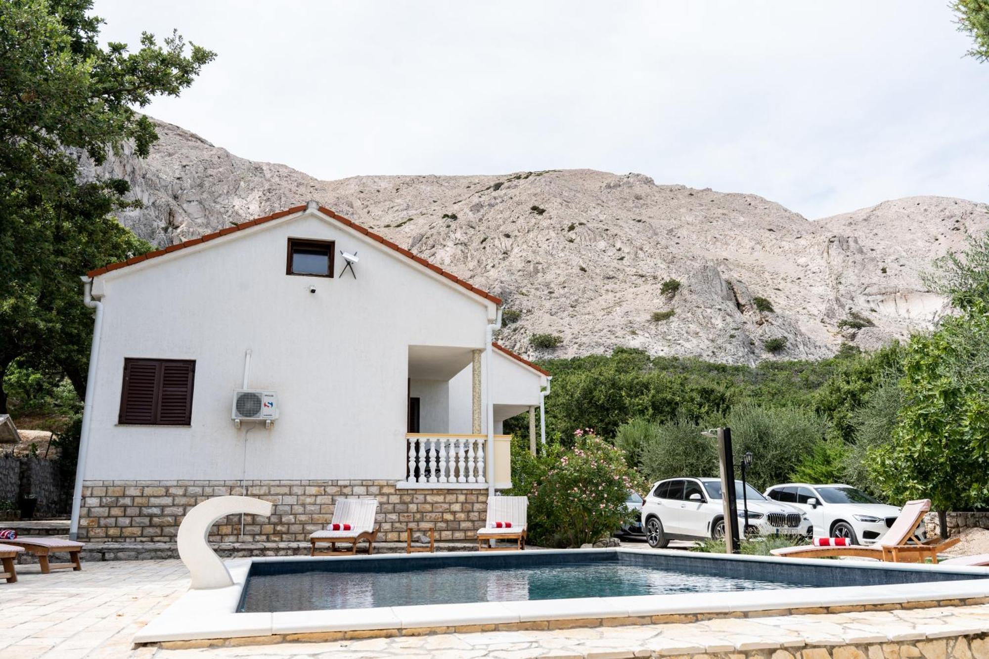 Villa Pag Dubrava Relax With Pool Bosana Exteriér fotografie