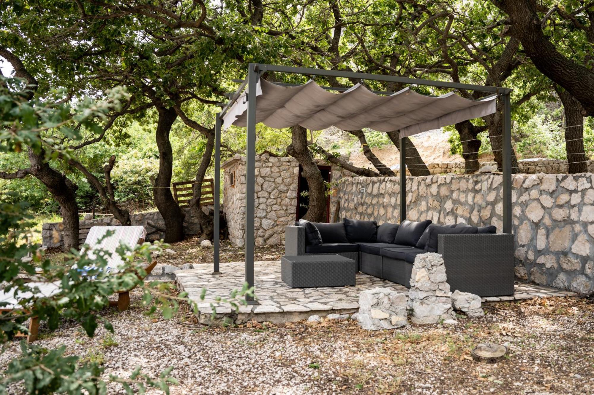 Villa Pag Dubrava Relax With Pool Bosana Exteriér fotografie