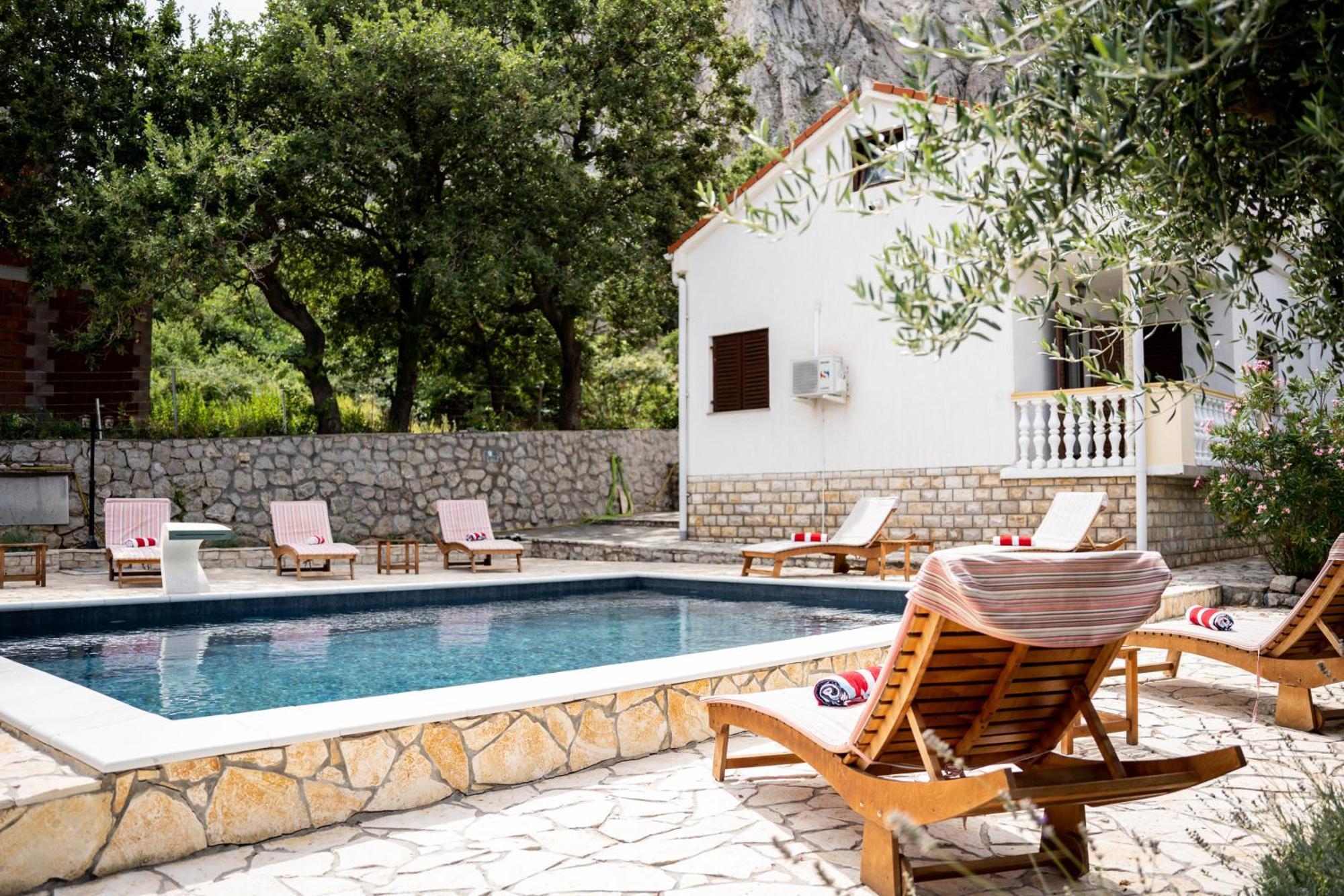 Villa Pag Dubrava Relax With Pool Bosana Exteriér fotografie