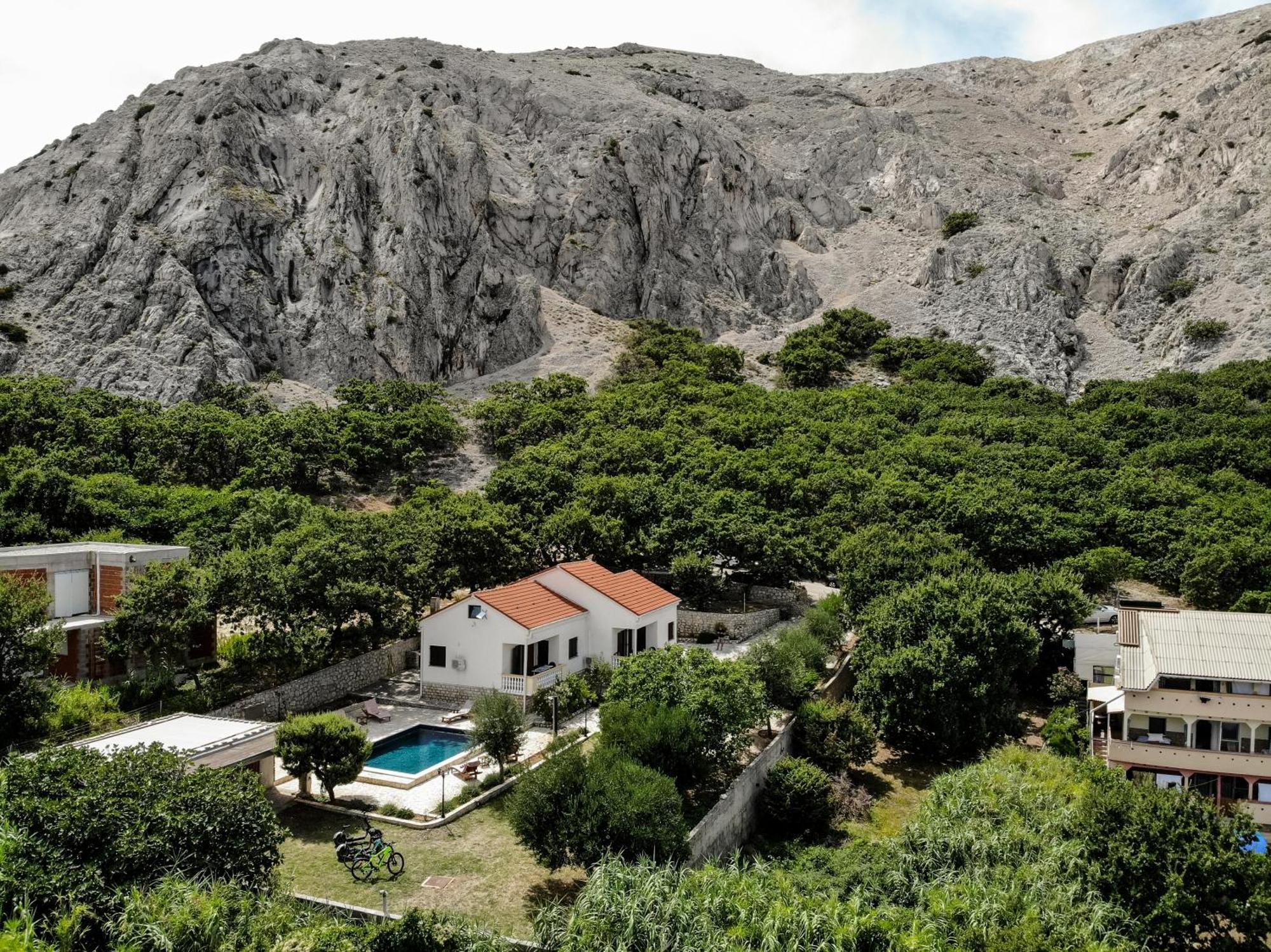 Villa Pag Dubrava Relax With Pool Bosana Exteriér fotografie