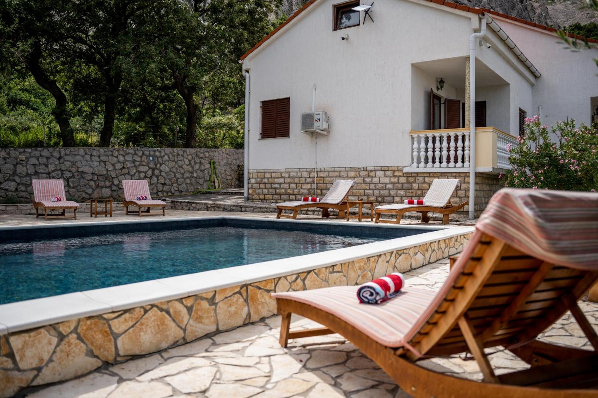 Villa Pag Dubrava Relax With Pool Bosana Exteriér fotografie
