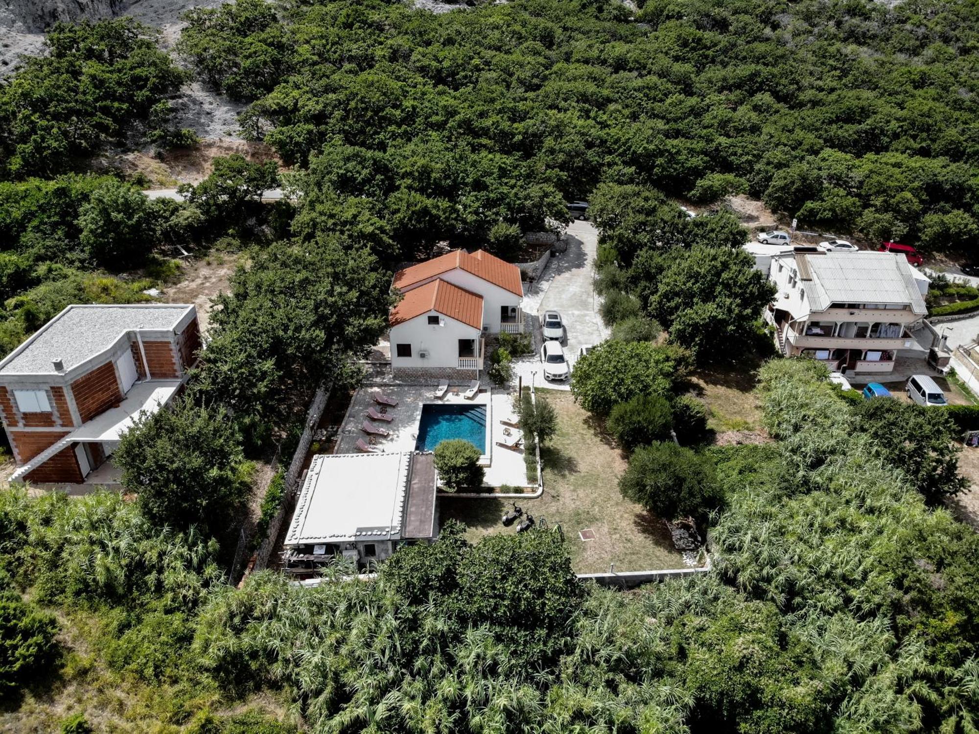Villa Pag Dubrava Relax With Pool Bosana Exteriér fotografie